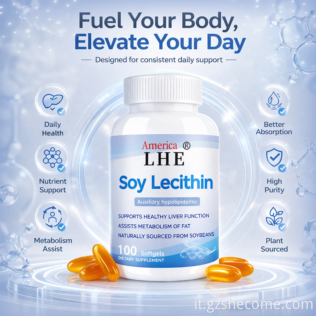 Soy Lecithin Softgels6